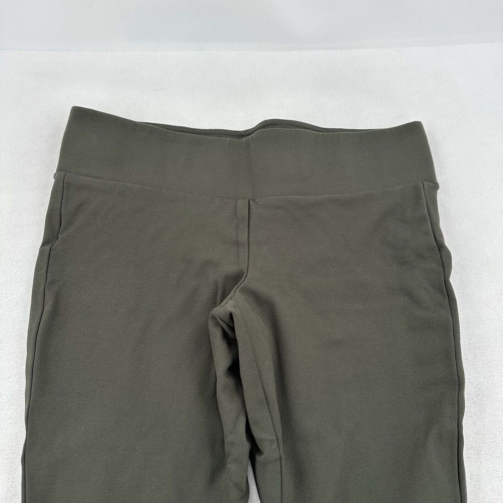 torrid Olive Green Cropped Ponte Pants